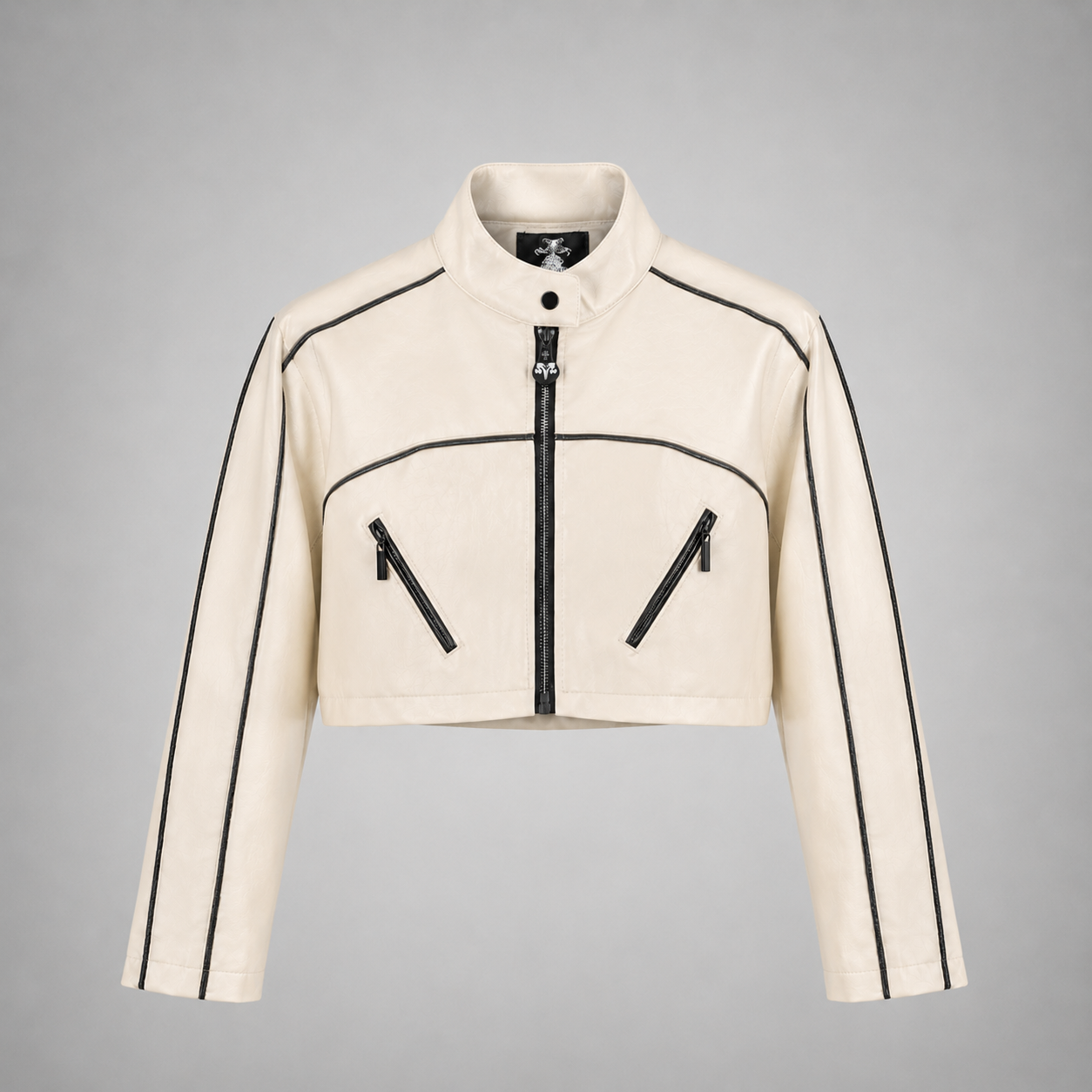 CROPPED ZIPPERS