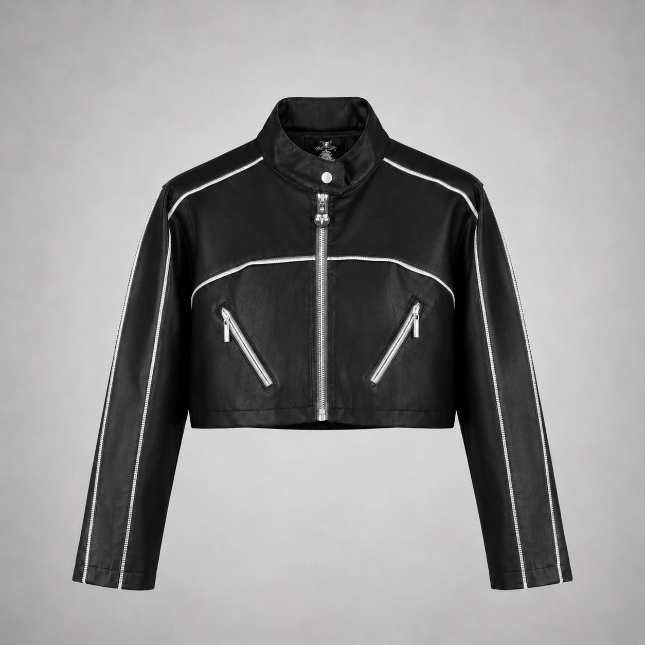 CROPPED ZIPPERS