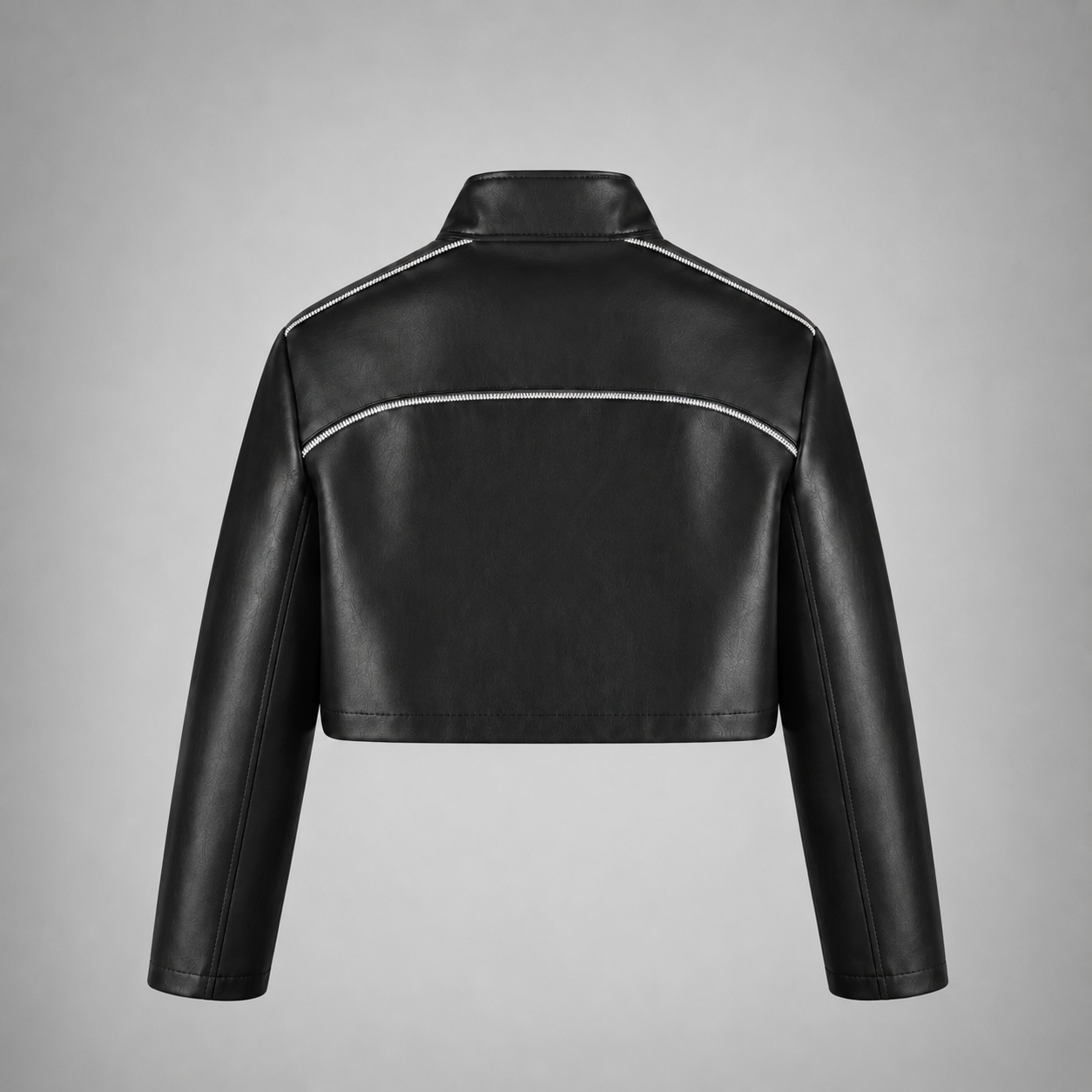 CROPPED ZIPPERS